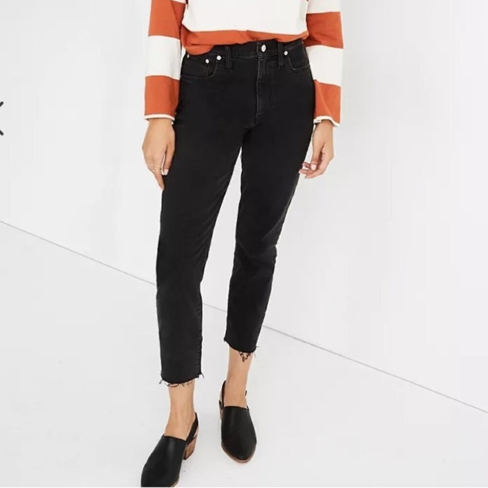 Madewell The High Rise Slim‎ Crop Boyjean |Tall |AA922